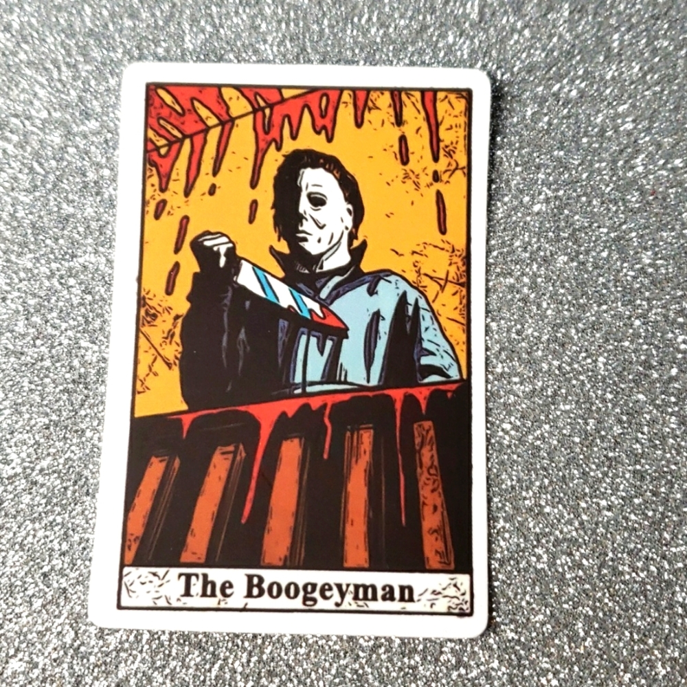 10/$10 HORROR MOVIE waterproof sticker HALLOWEEN
